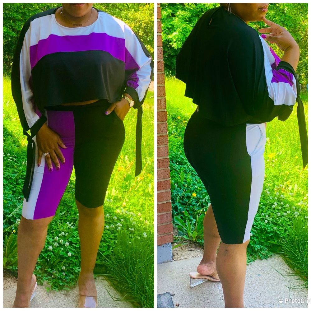 2Piece Stripe Set